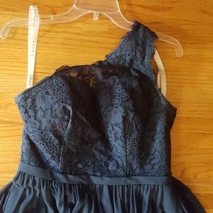 Beautiful Navy Blue Bridesmaid Dress